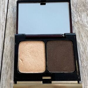 Kevyn Aucoin The Eye Shadow Duo #207 Soft Gold Lamé / Smokey Brown